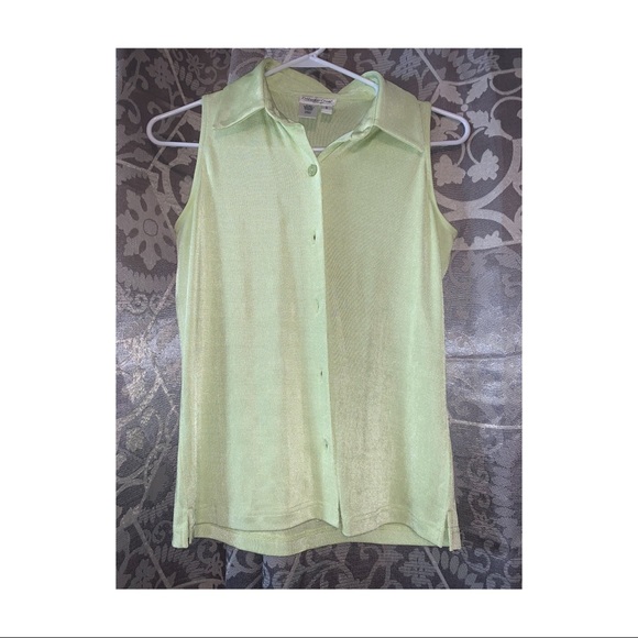 Coldwater creek button down tank top - Picture 1 of 1